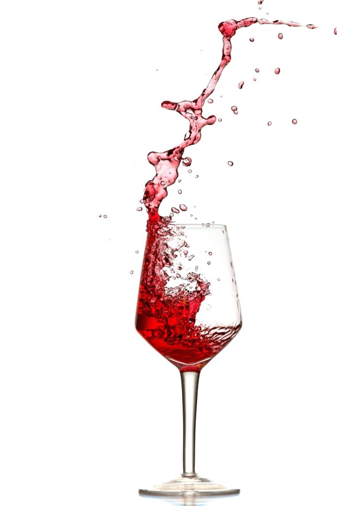 Jak usunąć plamy z czerwonego wina
