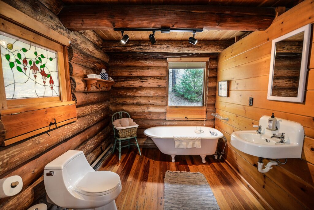 Drewniane sufity do łazienek
