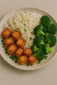 Danie główne z tofu