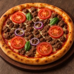 Pizza z wołowiną