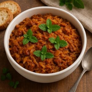Bigos z miętą