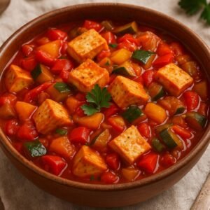 Leczo z tofu
