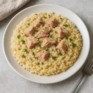 Risotto z tuńczykiem