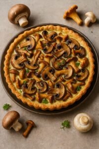 Tarta z grzybami