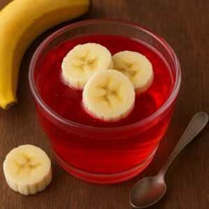 Galaretka z bananem