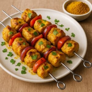 Kebab z curry