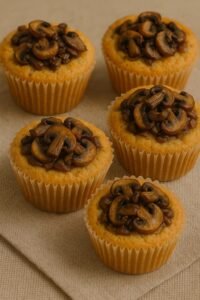 Muffiny z grzybami