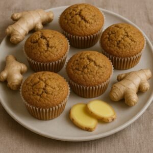 Muffiny z imbirem