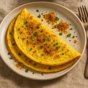 Omlet z curry