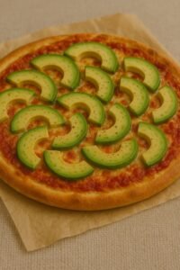 Pizza z awokado