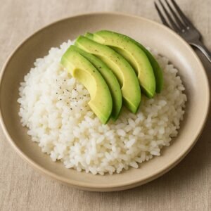 Ryż z awokado