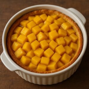 Zapiekanka z mango